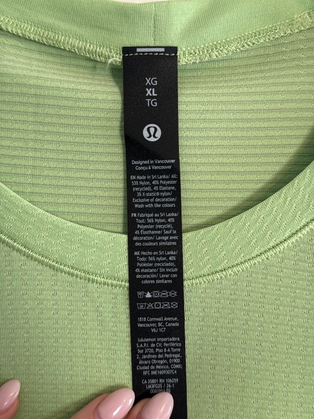 lululemon XL Metal Vent Tech Short Sleeve Shirt - Picture 7 of 7